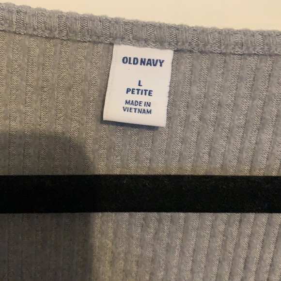 Old navy tie belted rib knit midi shift dress NWT - Picture 3 of 7